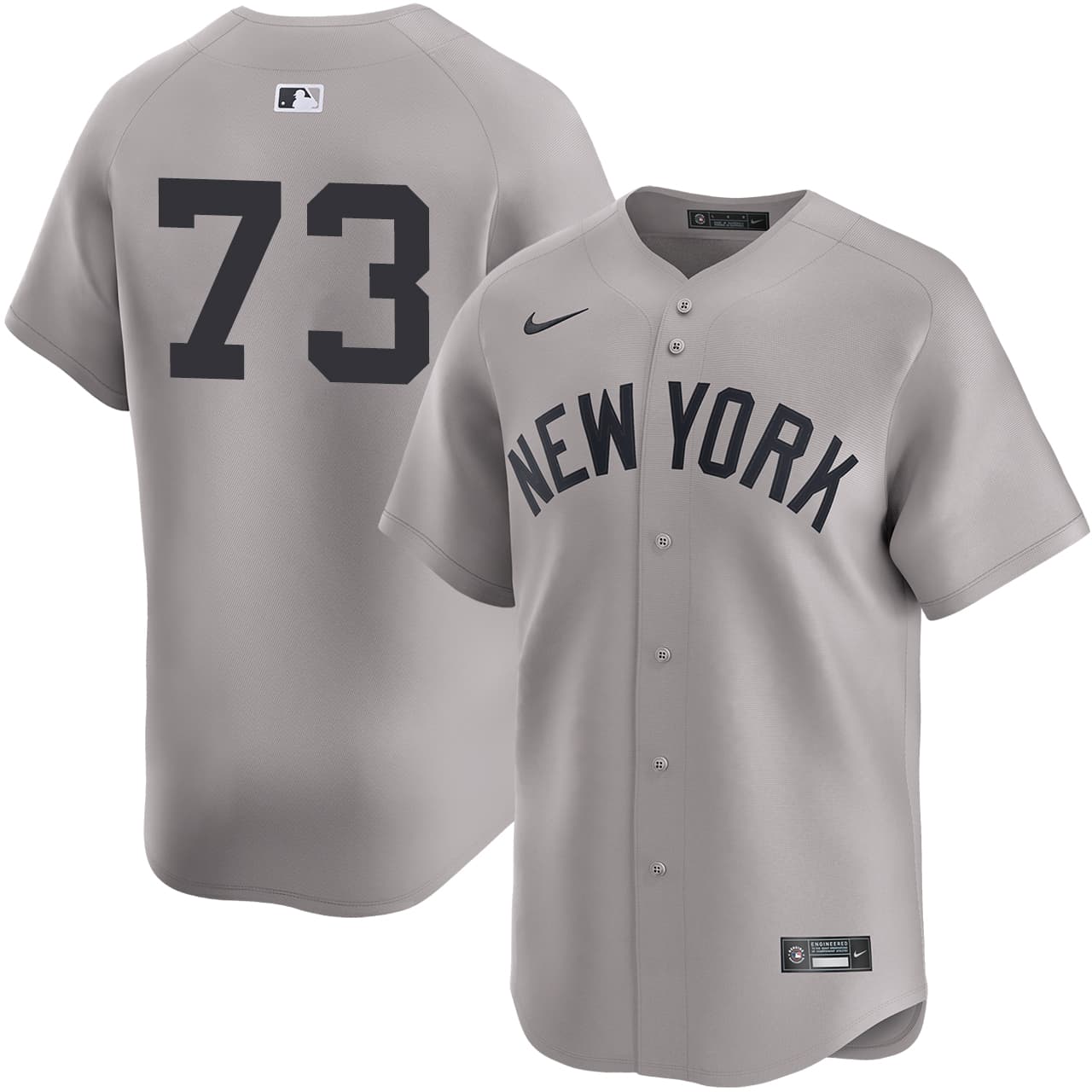 Men's New York Yankees NIKE® Yerry De Los Santos Road Limited Player Jersey