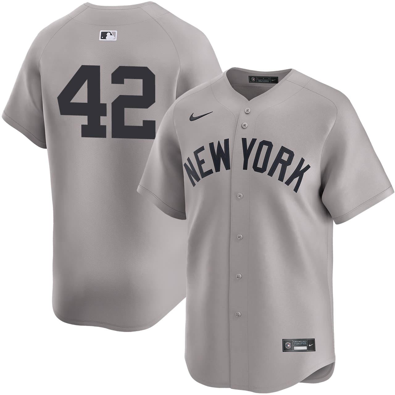 Men's New York Yankees NIKE® Mariano Rivera Road Limited Player Jersey