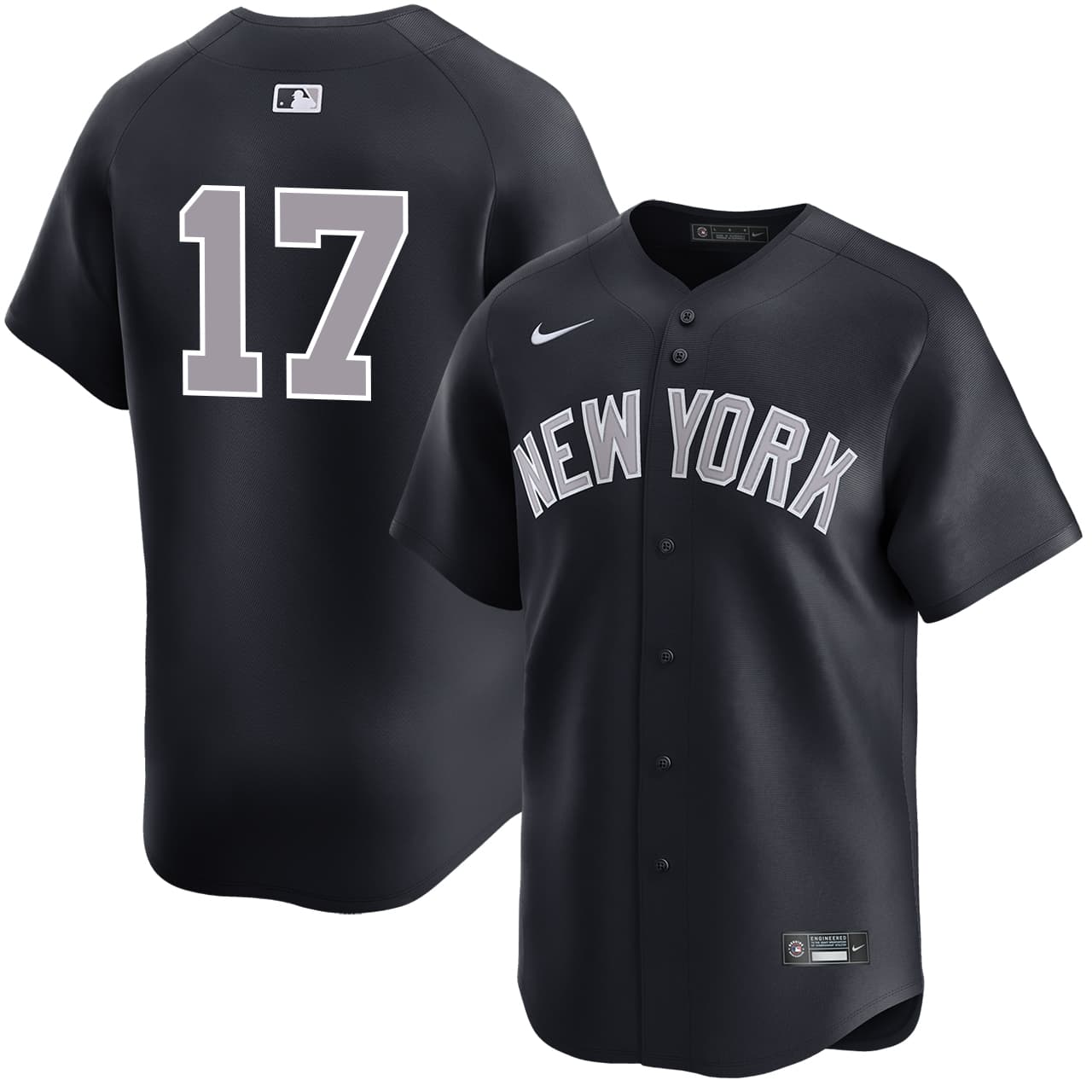 Men's New York Yankees NIKE® Aaron Boone Alternate Road Limited Player Jersey