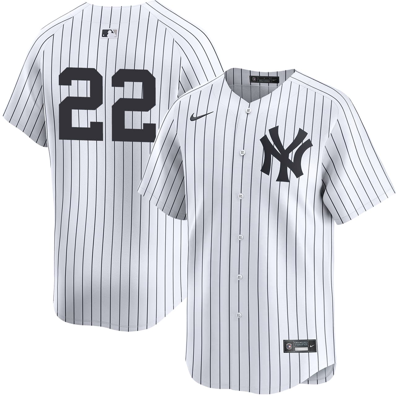 Youth New York Yankees NIKE® Ben Rice Home Limited Player Jersey