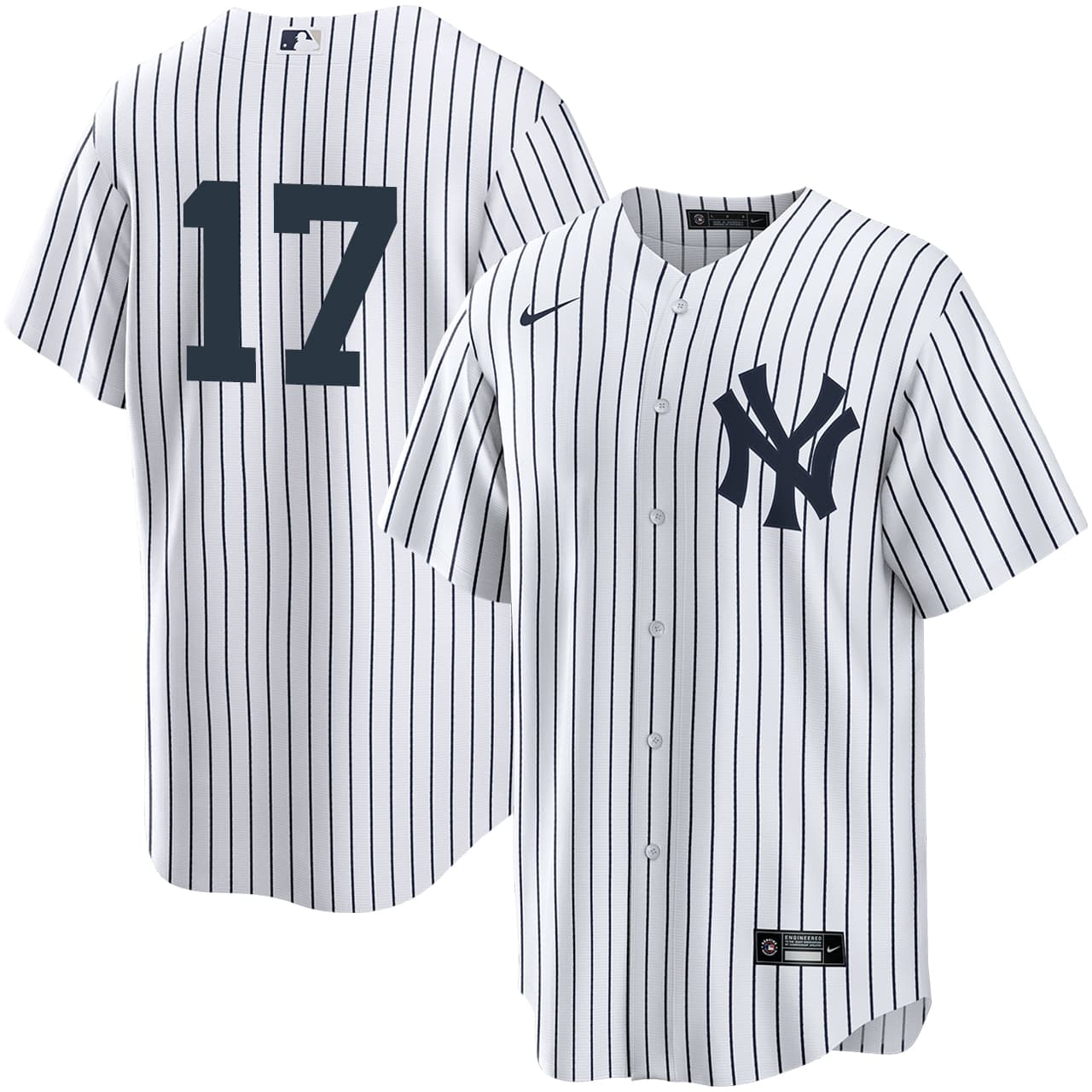 Men's New York Yankees NIKE® Aaron Boone Home Player Jersey