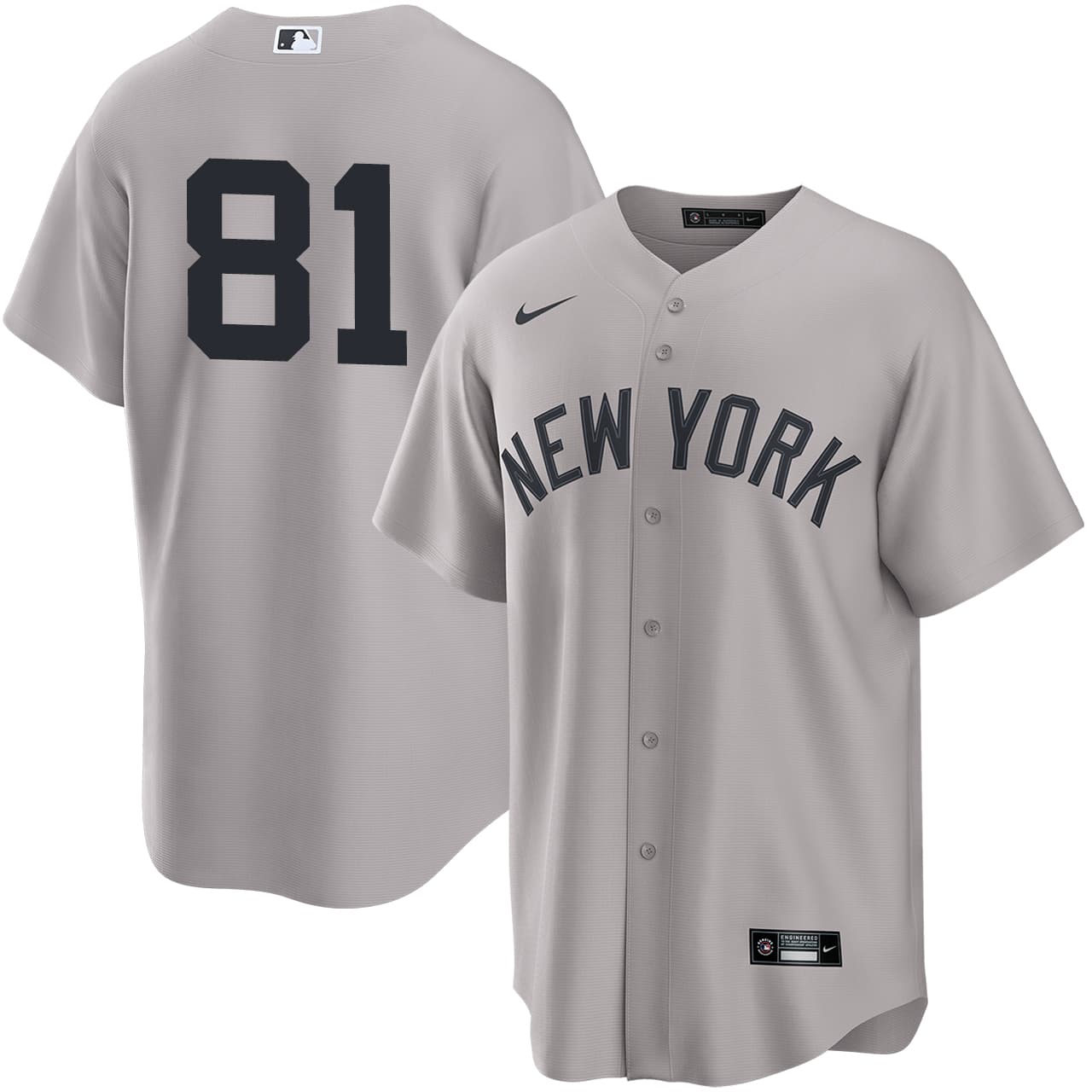 Men's New York Yankees NIKE® Luis Gil Road Player Jersey