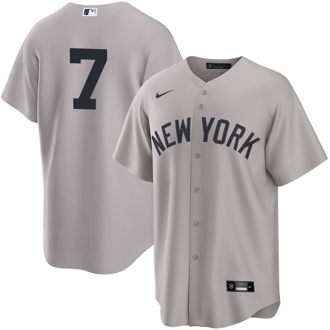 Men's New York Yankees NIKE® Mickey Mantle Road Player Jersey