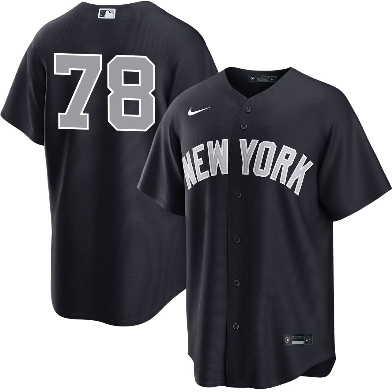 Men's New York Yankees NIKE® Spencer Jones Alternate Road Player Jersey