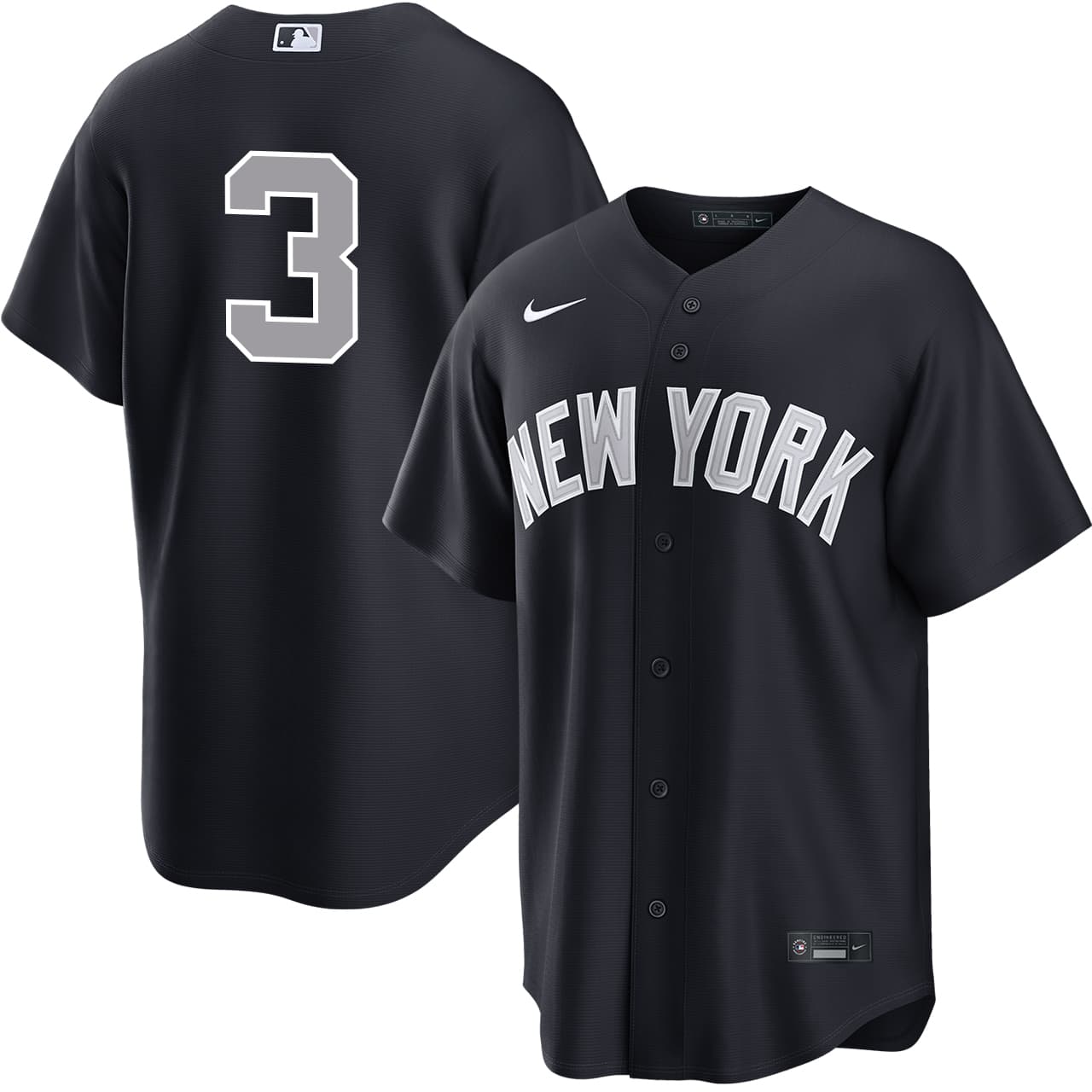 Men's New York Yankees NIKE® Babe Ruth Alternate Road Player Jersey
