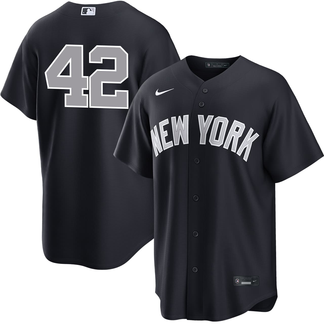 Men's New York Yankees NIKE® Mariano Rivera Alternate Road Player Jersey