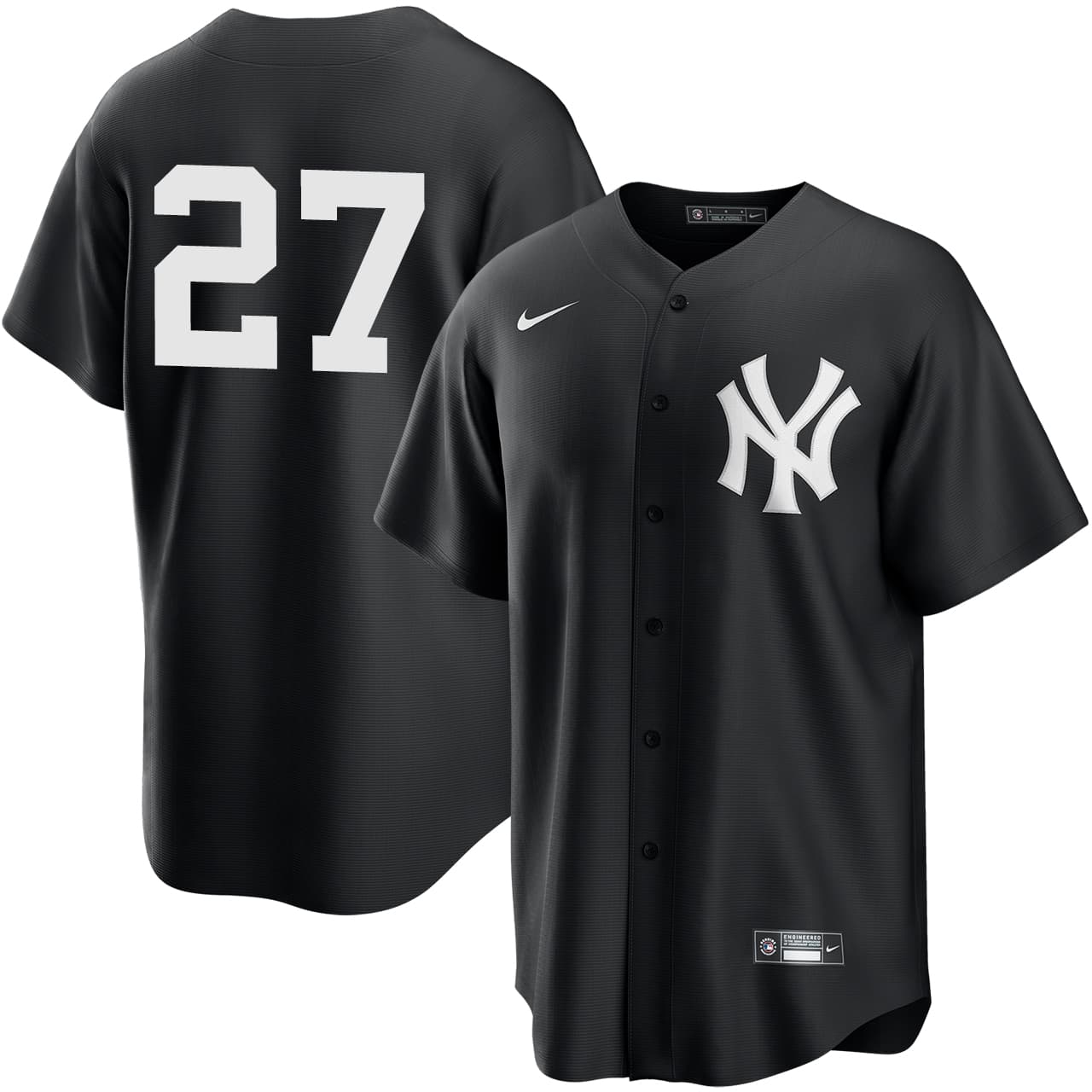 Men's New York Yankees NIKE® Giancarlo Stanton Black Player Jersey