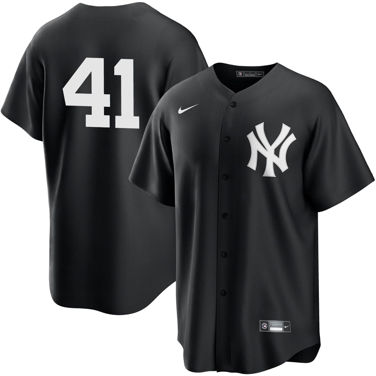 Men's New York Yankees NIKE® Tim Hill Black Player Jersey