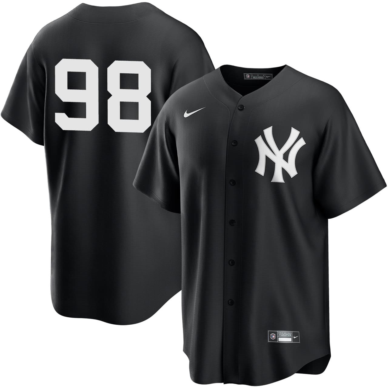 Men's New York Yankees NIKE® Will Warren Black Player Jersey