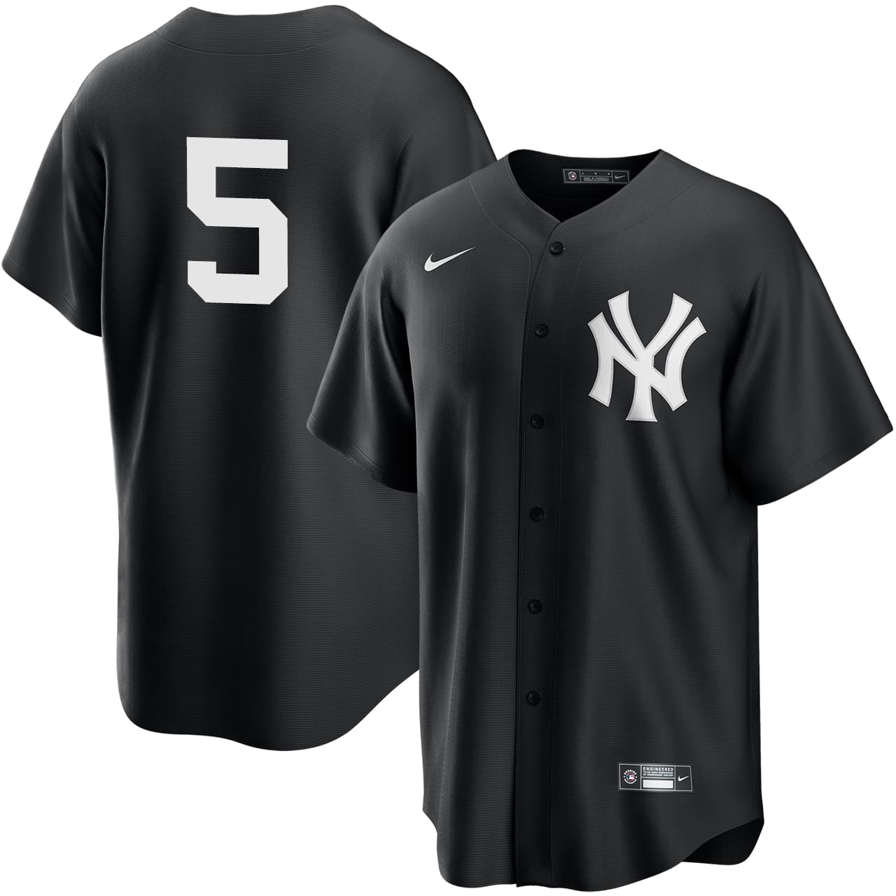 Men's New York Yankees NIKE® Joe DiMaggio Black Player Jersey