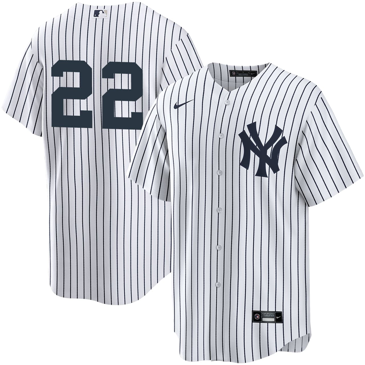 Youth New York Yankees NIKE® Ben Rice Home Player Jersey