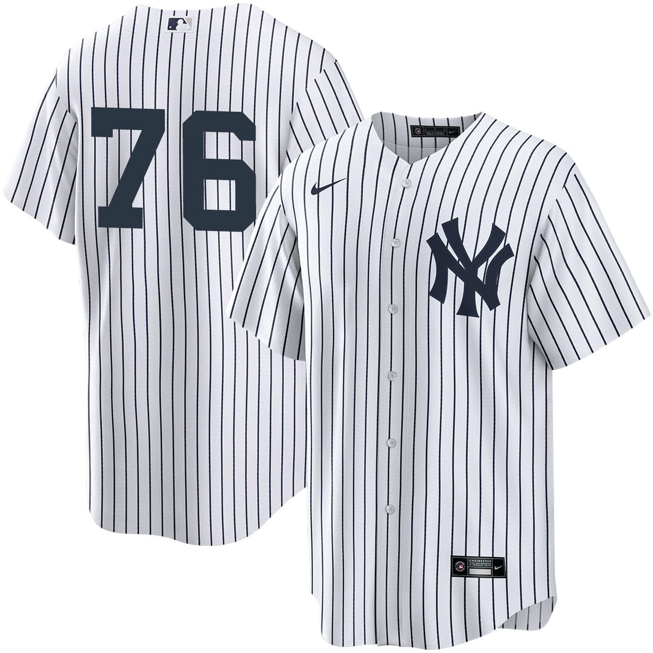 Youth New York Yankees NIKE® Elmer Rodríguez Home Player Jersey