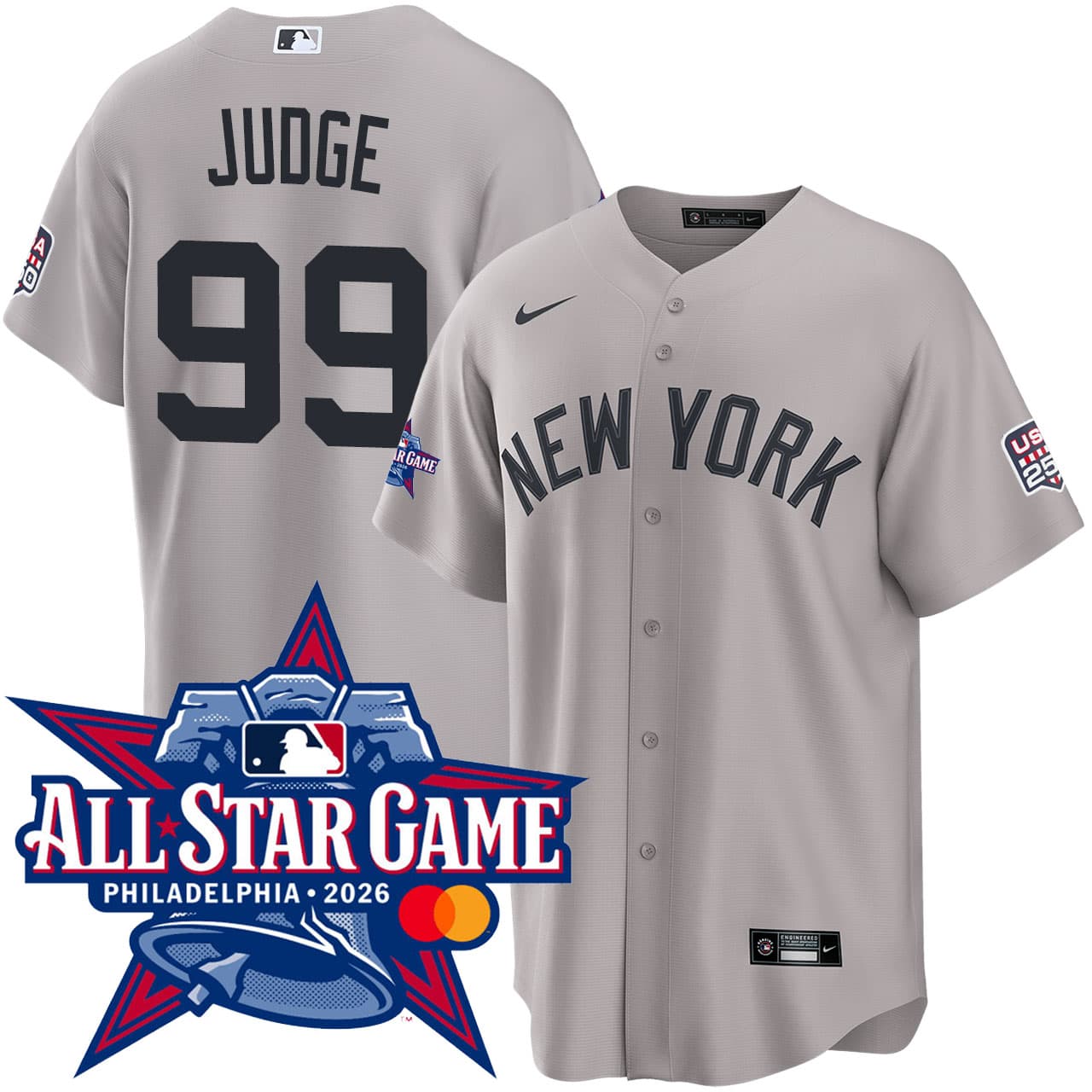 Men's New York Yankees Aaron Judge NIKE® 2026 All-Star Game Road Jersey