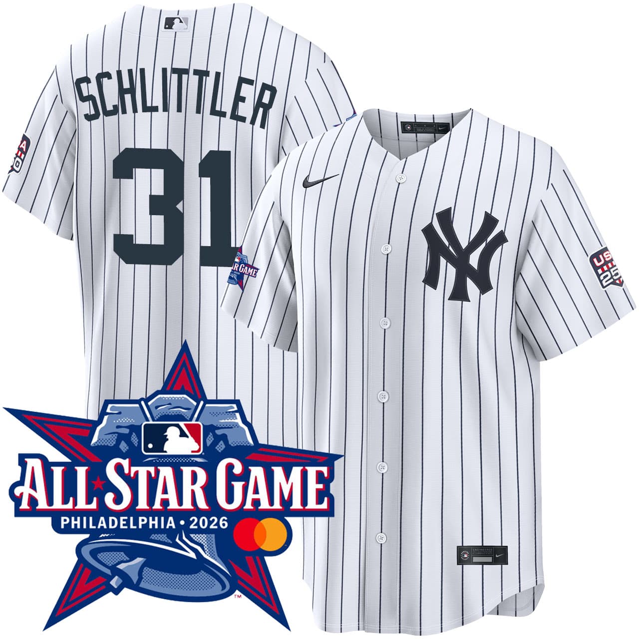 Men's New York Yankees Cam Schlittler NIKE® 2026 All-Star Game Home Jersey