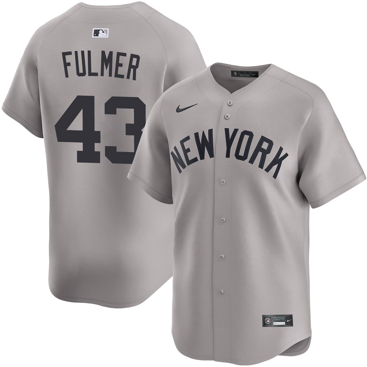 Men's New York Yankees NIKE® Michael Fulmer Road Limited Jersey