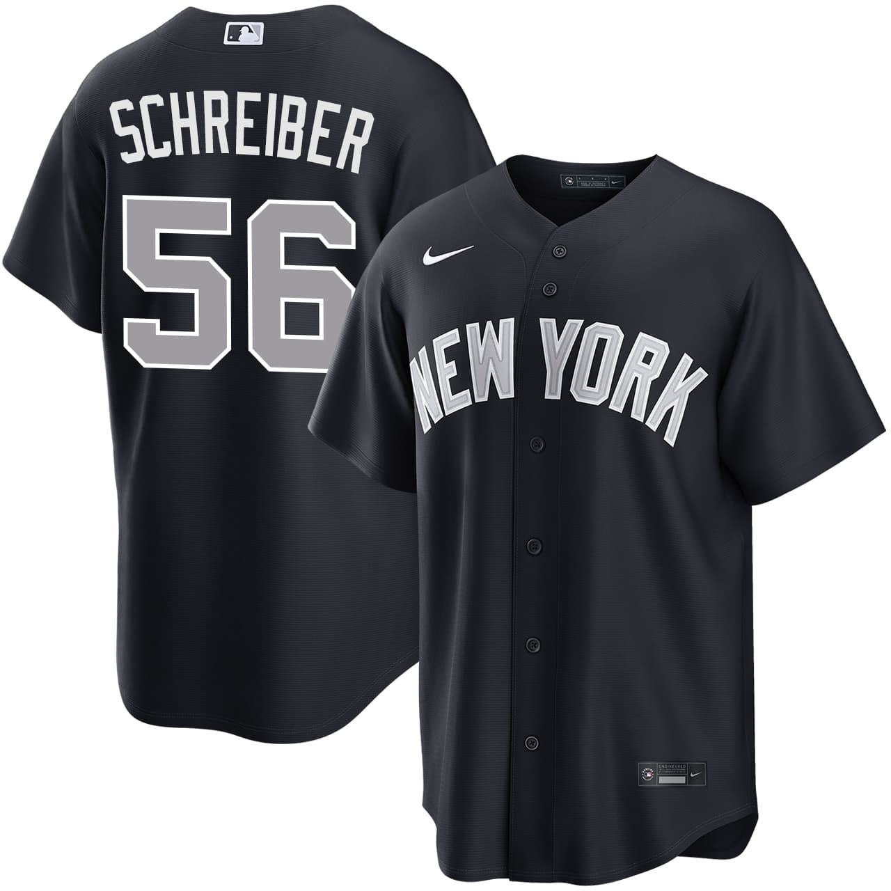 Men's New York Yankees NIKE® John Schreiber Alternate Road Jersey
