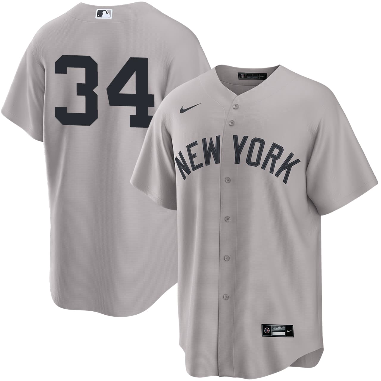Men's New York Yankees NIKE® Heliot Ramos Road Player Jersey