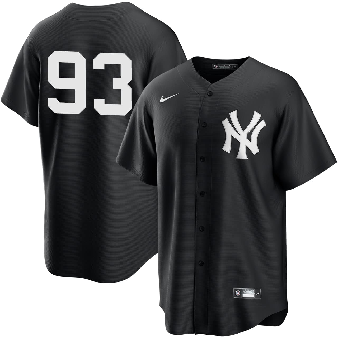 Men's New York Yankees NIKE® Bradley Hanner Black Player Jersey