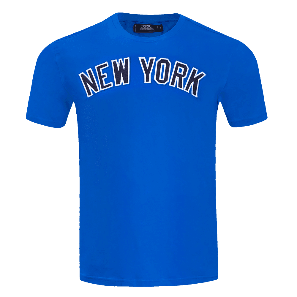 Men’s New York Yankees Royal Blue Classic Chenille Tee by Pro Standard®
