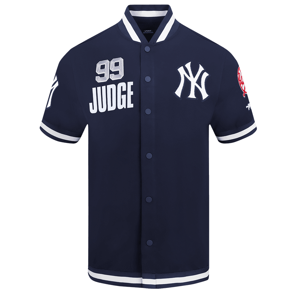 Men’s New York Yankees Aaron Judge #99 Midnight Navy Classic Button Down by Pro Standard®