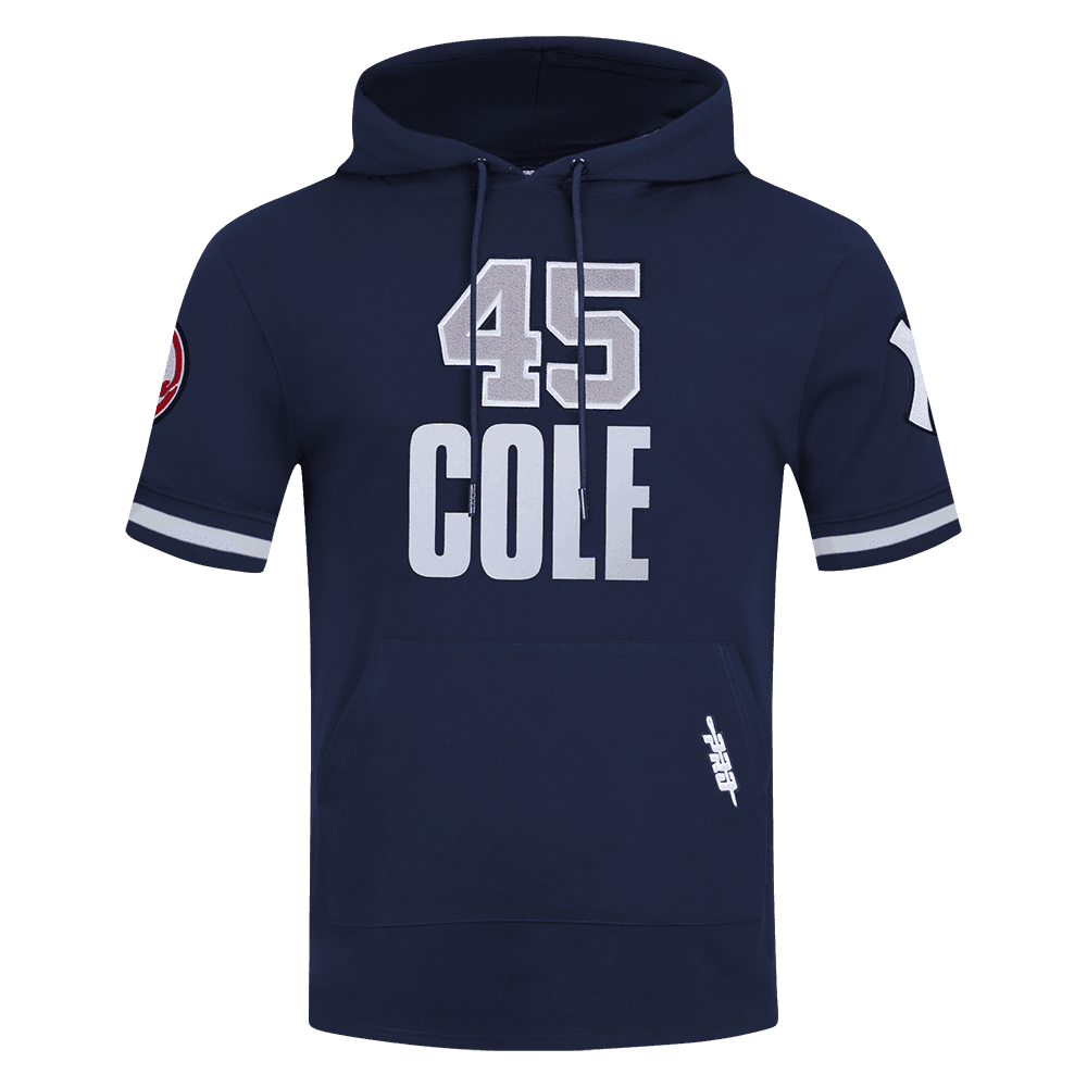 Men’s New York Yankees Gerrit Cole #45 Midnight Navy Classic Hoodie by Pro Standard®