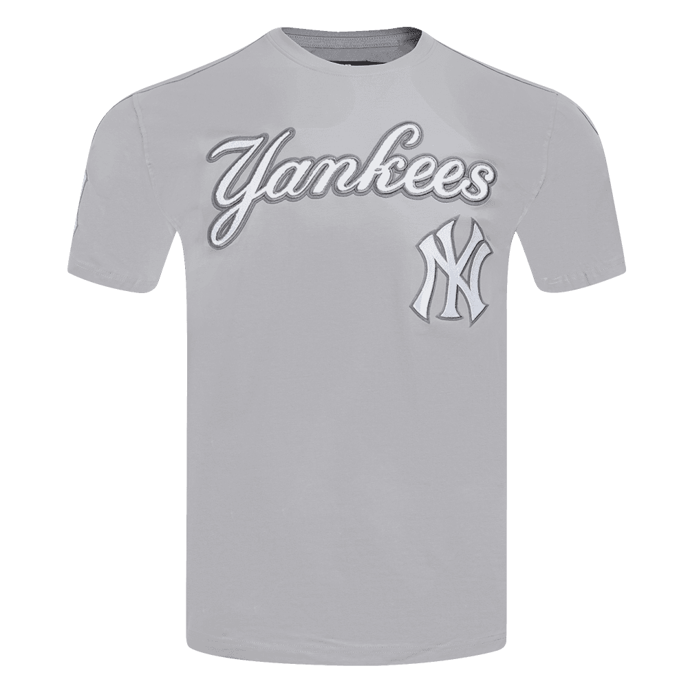 Men’s New York Yankees Gerrit Cole #45 Gray Classic Taping Tee by Pro Standard®