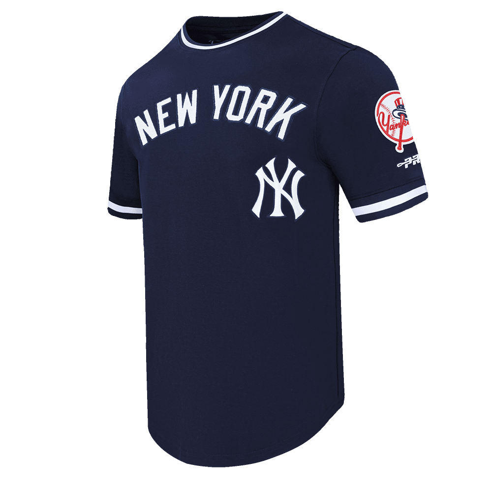 Men’s New York Yankees Midnight Navy Classic Chenille Double Knit Tee by Pro Standard®
