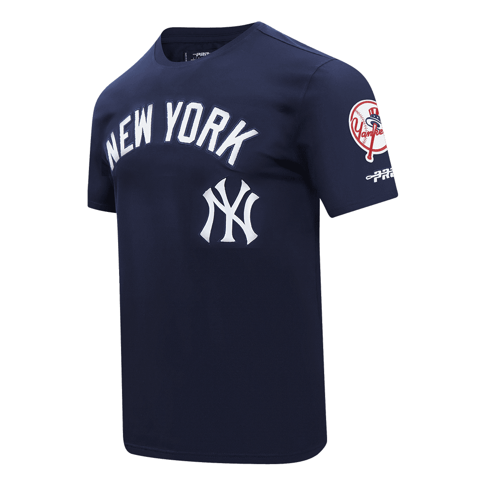 Men’s New York Yankees Midnight Navy Classic Chenille Single Jersey Tee by Pro Standard®