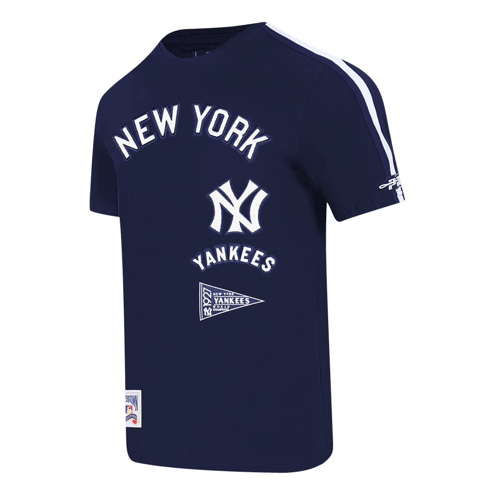 Men’s New York Yankees Midnight Navy Retro Classics Taping Tee by Pro Standard®