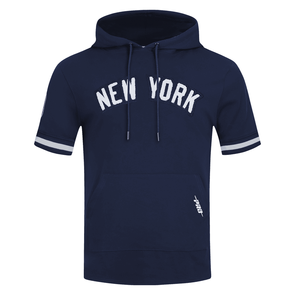 Men’s New York Yankees Midnight Navy Classic Chenille Double Knit Hoodie by Pro Standard®