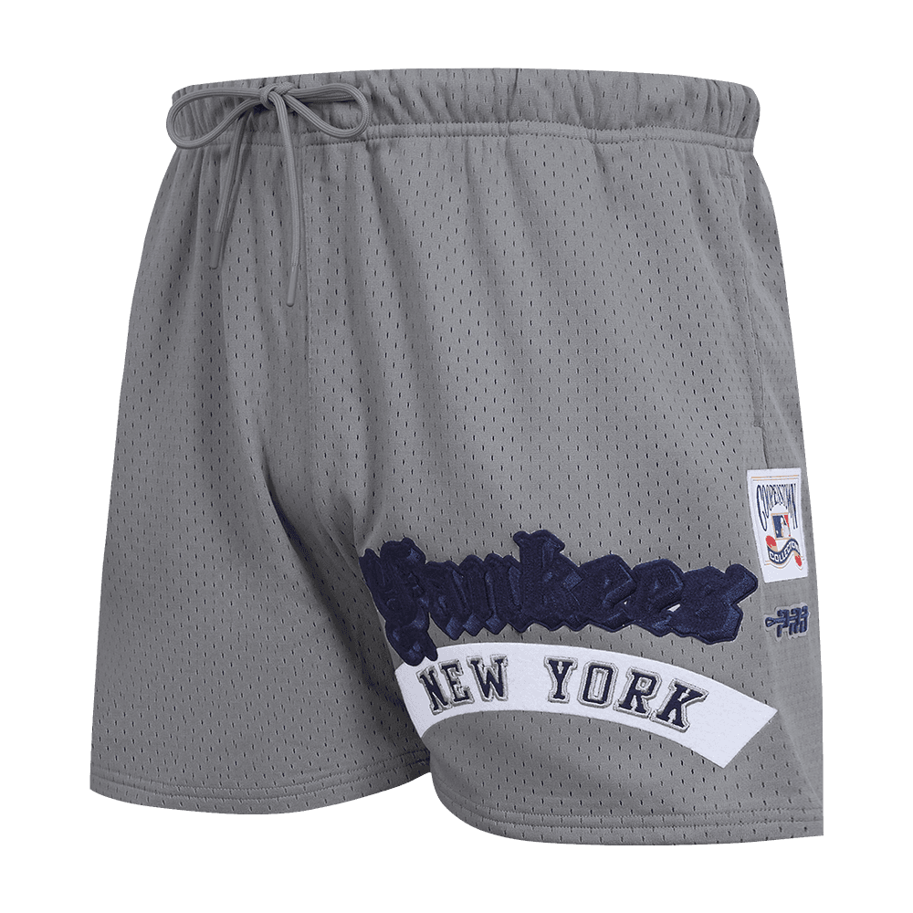Men’s New York Yankees Gray Best Of Mesh Short by Pro Standard®