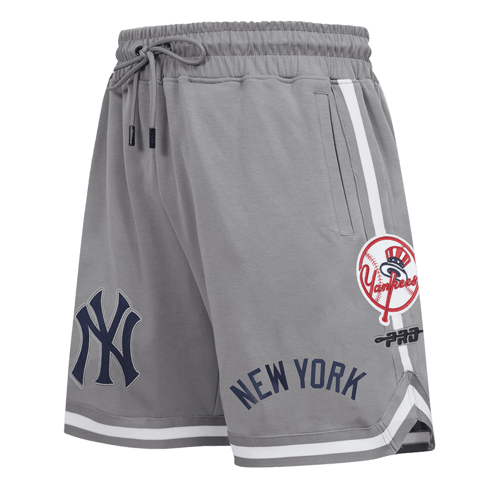 Men’s New York Yankees Gray Classic Chenille Athletic Short by Pro Standard®
