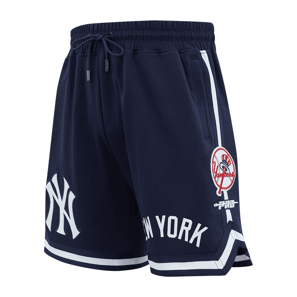 Men’s New York Yankees Midnight Navy Classic Chenille Athletic Short by Pro Standard®