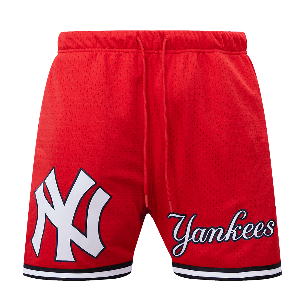 Men’s New York Yankees Red Mesh Mesh Short by Pro Standard®
