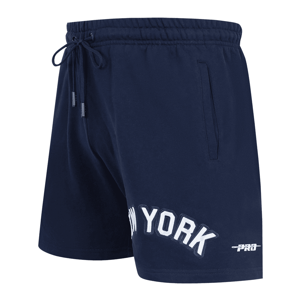 Men’s New York Yankees Midnight Navy Retro Classics Fleece Short by Pro Standard®