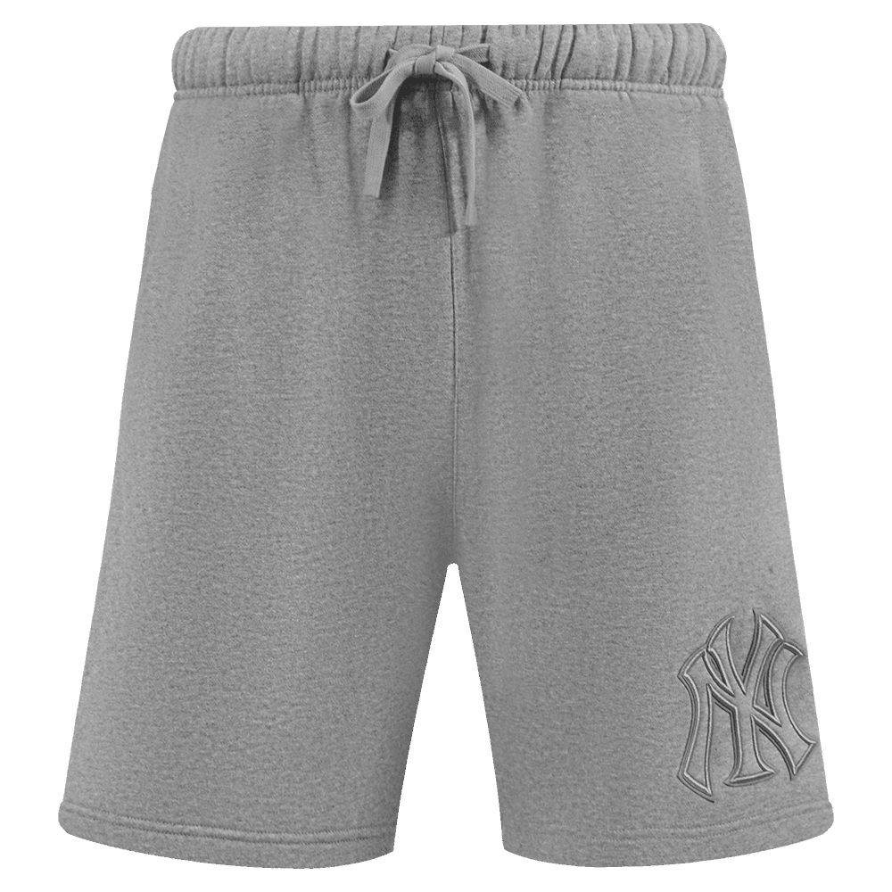 Men’s New York Yankees Dark Heather Gray Neutral Fleece Short by Pro Standard®