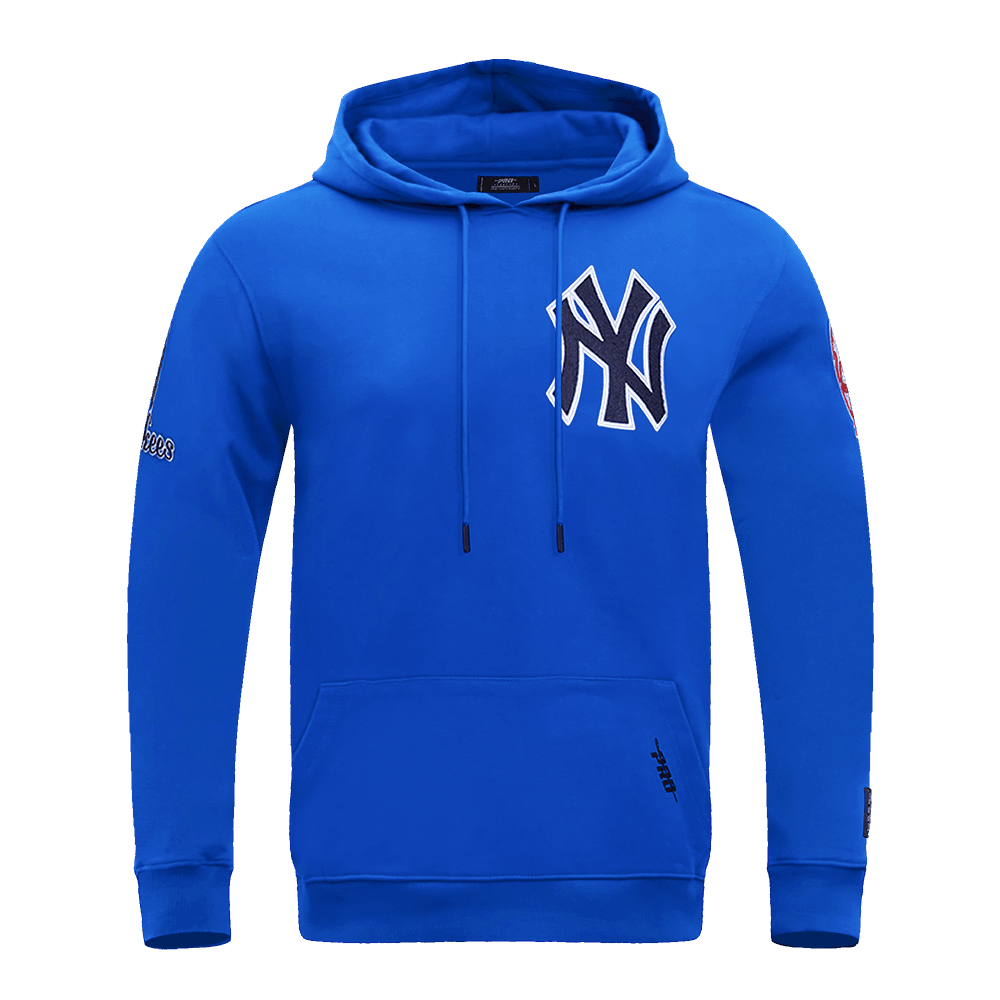 Men’s New York Yankees Royal Blue Classic Chenille Pullover Hoodie by Pro Standard®