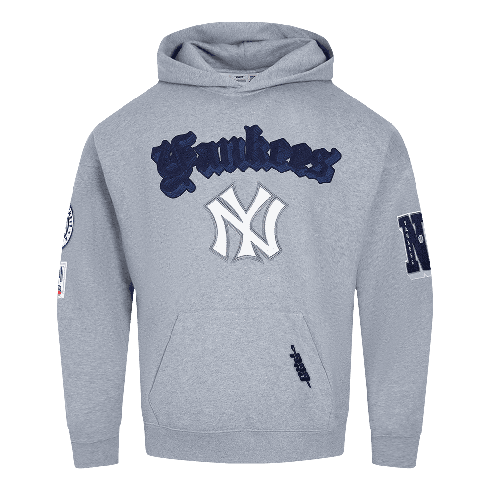 Men’s New York Yankees Dark Heather Gray Best Of Pullover Hoodie by Pro Standard®