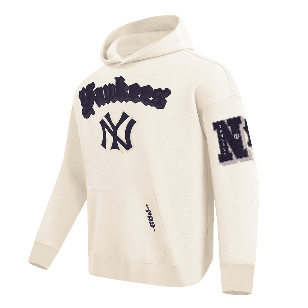 Men’s New York Yankees Eggshell Best Of Pullover Hoodie by Pro Standard®