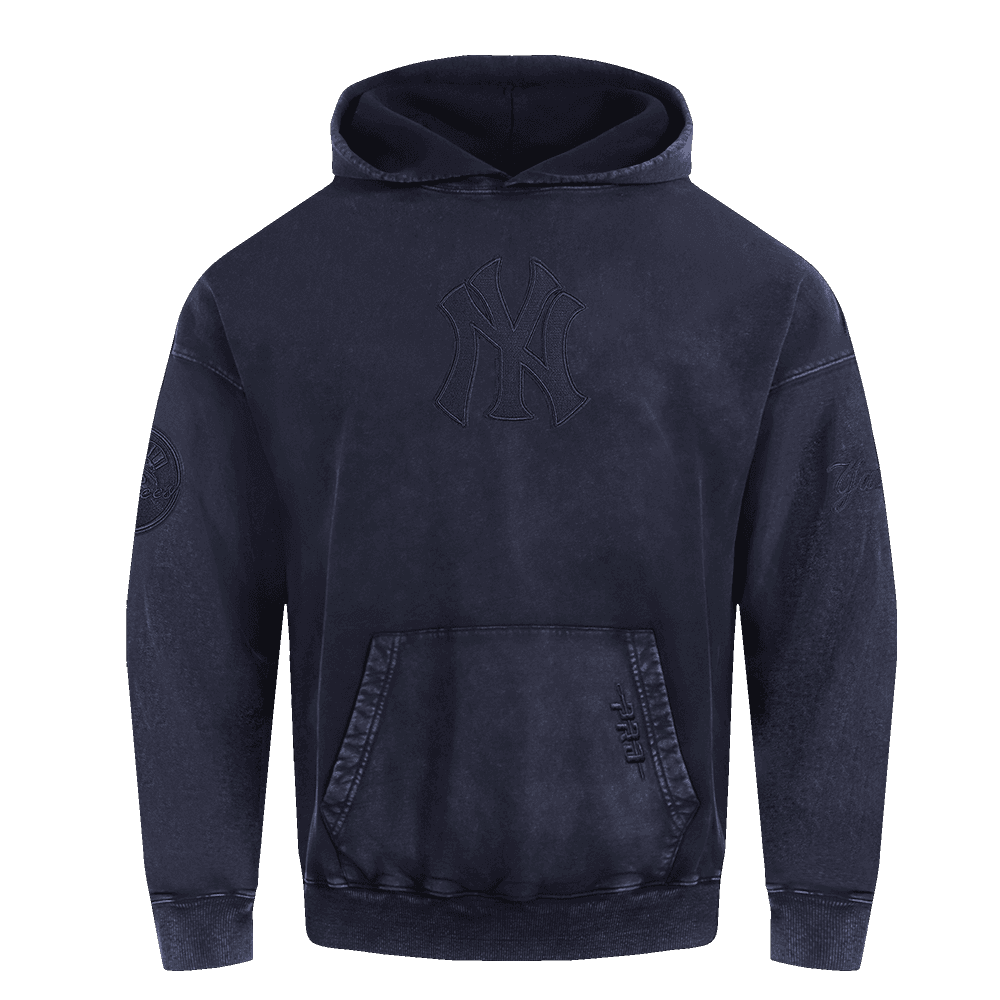 Men’s New York Yankees Washed Midnight Navy Classic Pullover Hoodie by Pro Standard®