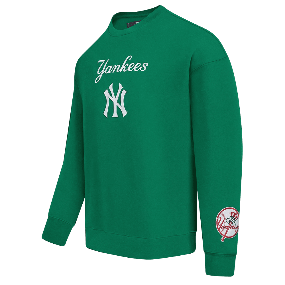 Men’s New York Yankees Kelly Green Wingspan Crewneck Sweatshirt by Pro Standard®