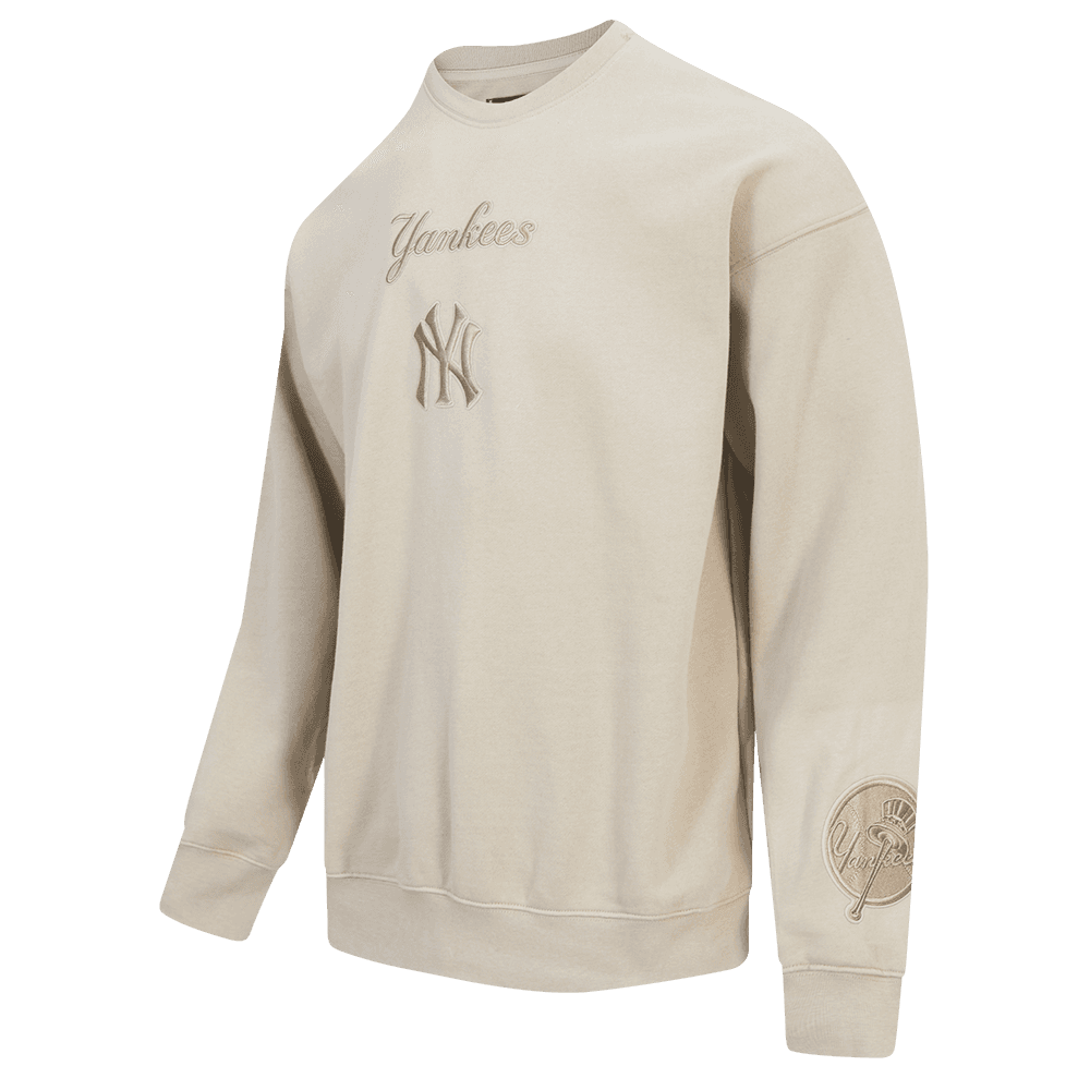 Men’s New York Yankees Taupe Wingspan Crewneck Sweatshirt by Pro Standard®