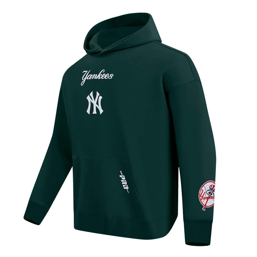 Men’s New York Yankees Forest Green Wingspan Pullover Hoodie by Pro Standard®