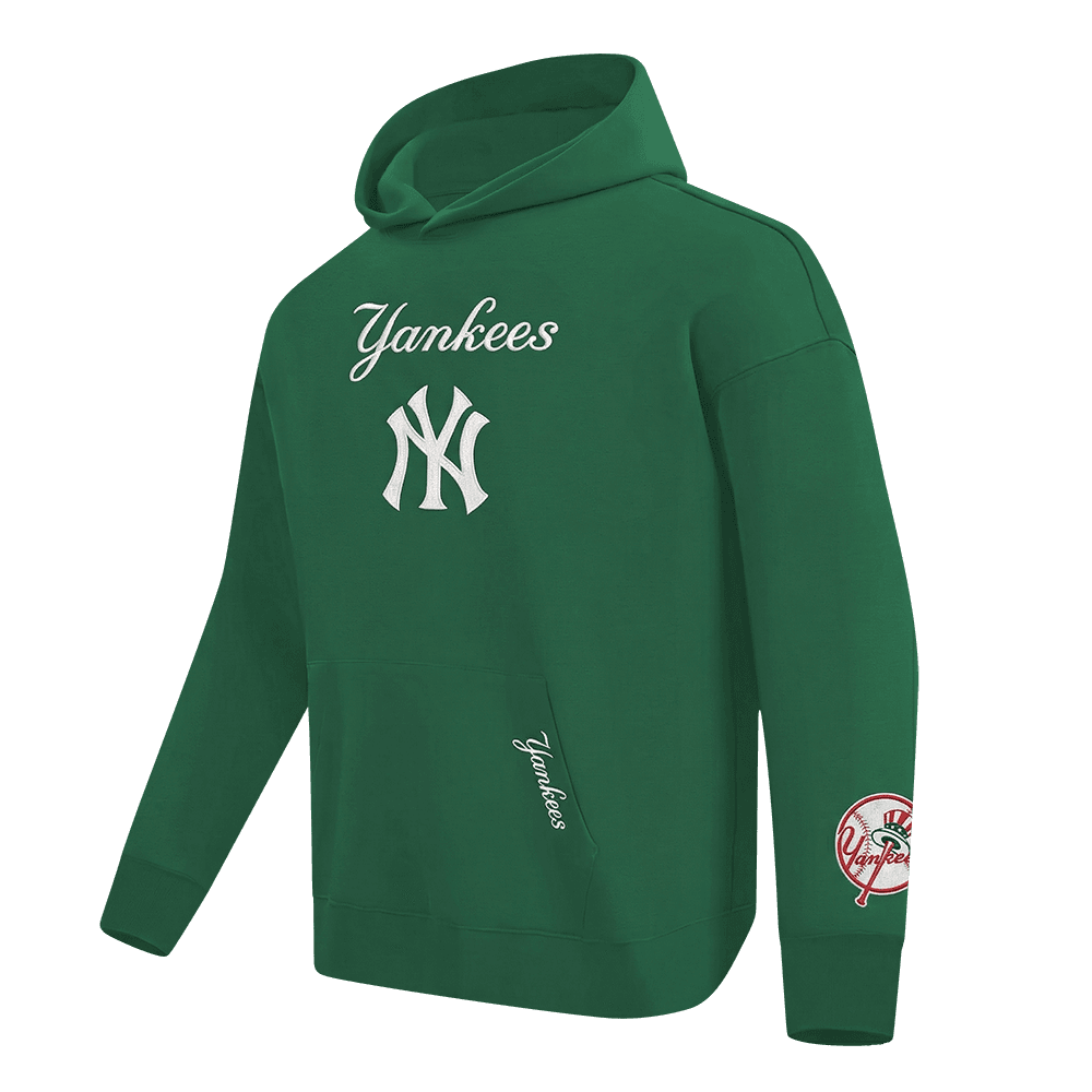 Men’s New York Yankees Kelly Green Wingspan Pullover Hoodie by Pro Standard®
