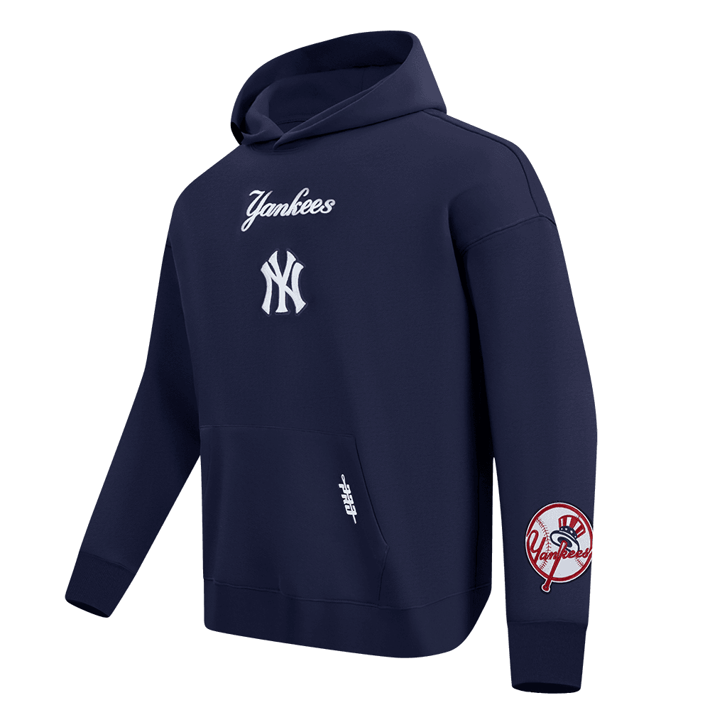 Men’s New York Yankees Midnight Navy Wingspan Pullover Hoodie by Pro Standard®
