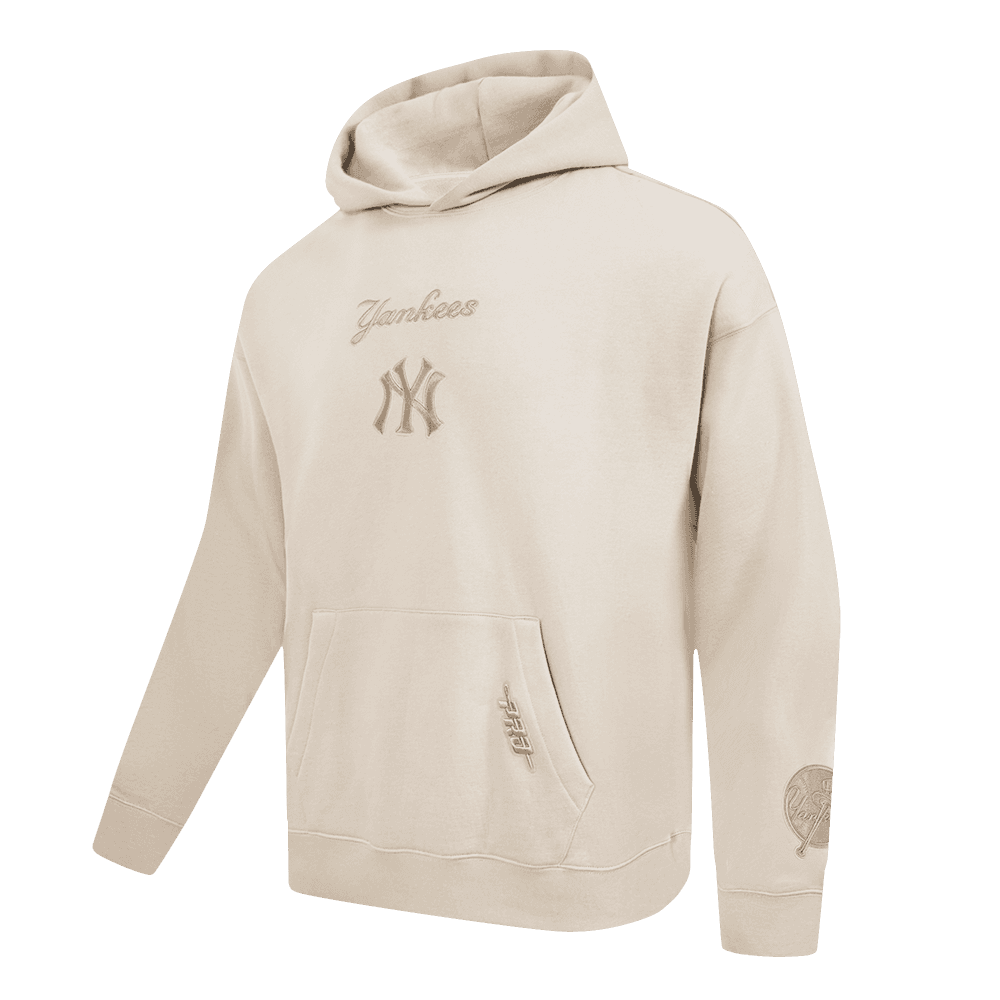 Men’s New York Yankees Taupe Wingspan Pullover Hoodie by Pro Standard®