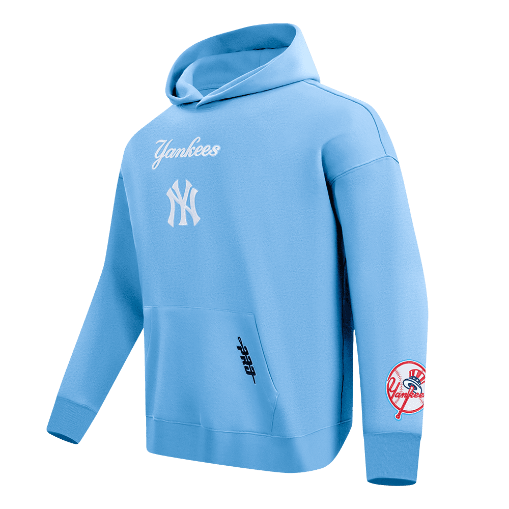 Men’s New York Yankees University Blue Wingspan Pullover Hoodie by Pro Standard®