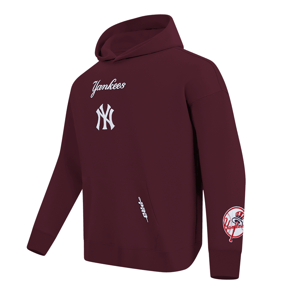 Men’s New York Yankees Wine Wingspan Pullover Hoodie by Pro Standard®