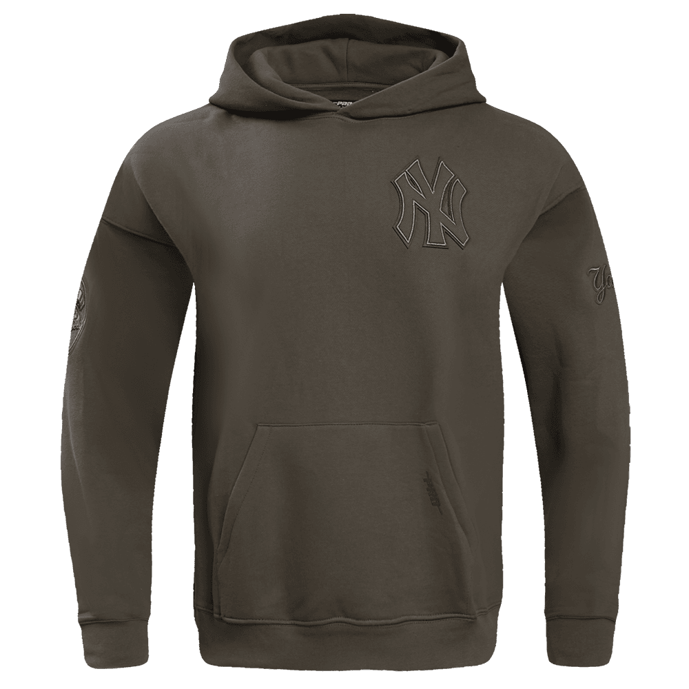 Men’s New York Yankees Dark Taupe Neutral Pullover Hoodie by Pro Standard®