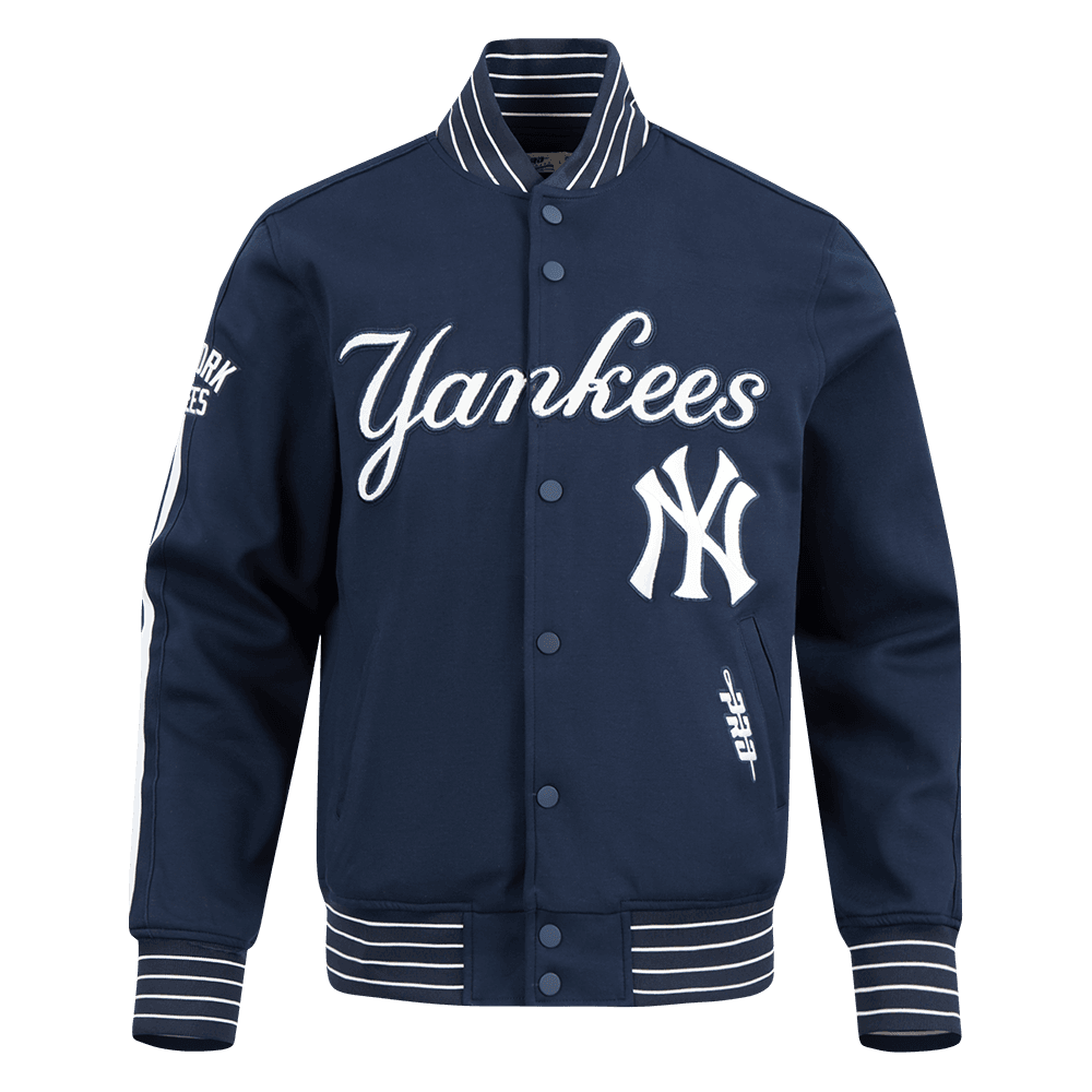 Men’s New York Yankees Midnight Navy and White Pro Game Day Jacket by Pro Standard®
